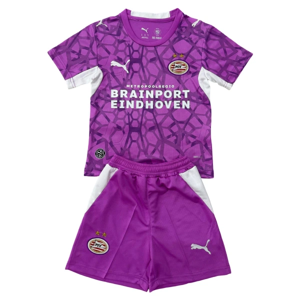 Kit De Football Gardien PSV Eindhoven Enfant 26/27 Violet Kit De Football Gardien PSV Eindhoven Enfant 26/27 Violet