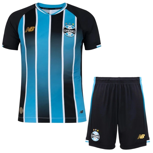 Kit De Football Grêmio FBPA Enfant Domicile 26/27 Kit De Football Grêmio FBPA Enfant Domicile 26/27