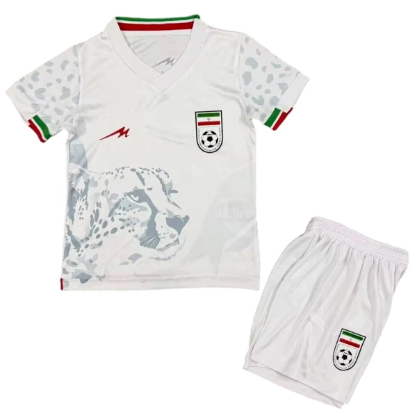 Kit De Football Iran Enfant Domicile Coupe du Monde 2026 Kit De Football Iran Enfant Domicile Coupe du Monde 2026
