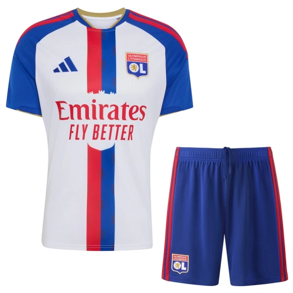 Kit De Football Olympique Lyonnais Enfant Domicile 26/27 Kit De Football Olympique Lyonnais Enfant Domicile 26/27