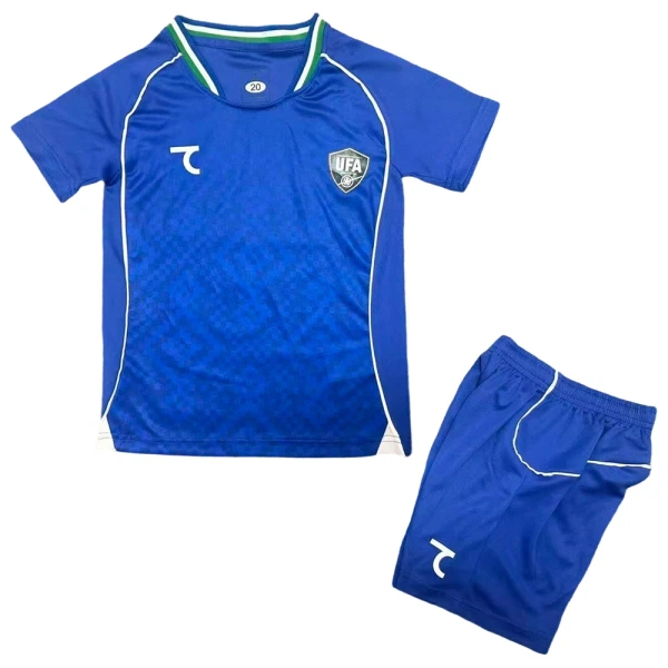 Kit De Football Uzbekistan Enfant Domicile Coupe du Monde 2026 Kit De Football Uzbekistan Enfant Domicile Coupe du Monde 2026