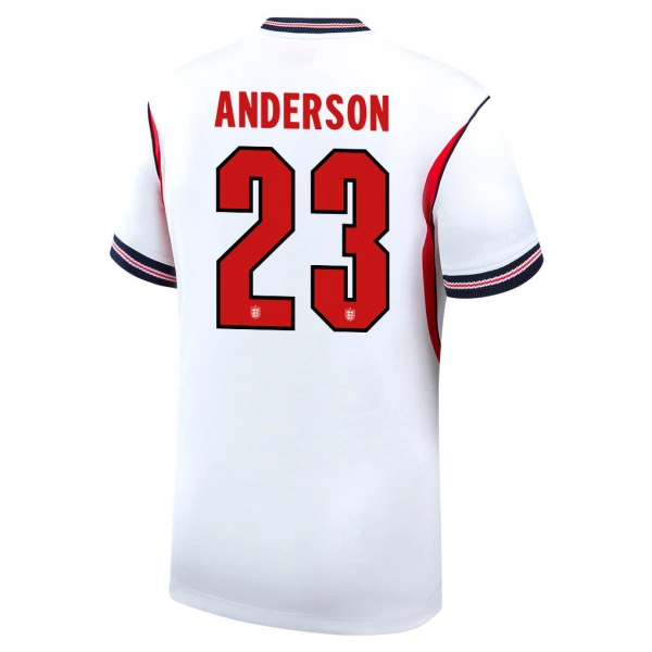 Maillot De Foot Angleterre Elliot Anderson 23 Domicile Coupe du Monde 2026 Maillot De Foot Angleterre Elliot Anderson 23 Domicile Coupe du Monde 2026
