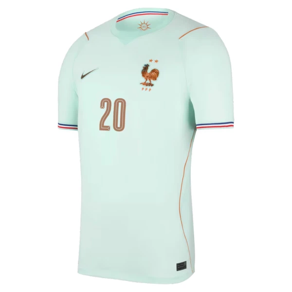 Maillot De Foot France Desire Doue 20 Extérieur Coupe du Monde 2026