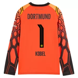 Maillot De Foot Gardien Borussia Dortmund Kobel 1 Domicile 26/27 Manches Longues Orange