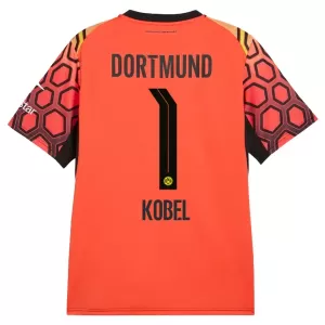 Maillot De Foot Gardien Borussia Dortmund Kobel 1 Domicile 26/27 Orange