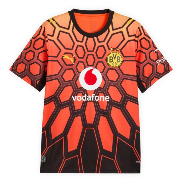 Maillot De Foot Gardien Borussia Dortmund Kobel 1 Domicile 26/27 Orange
