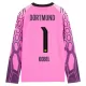 Maillot De Foot Gardien Borussia Dortmund Kobel 1 Extérieur 26/27 Manches Longues Rose Maillot De Foot Gardien Borussia Dortmund Kobel 1 Extérieur 26/27 Manches Longues Rose