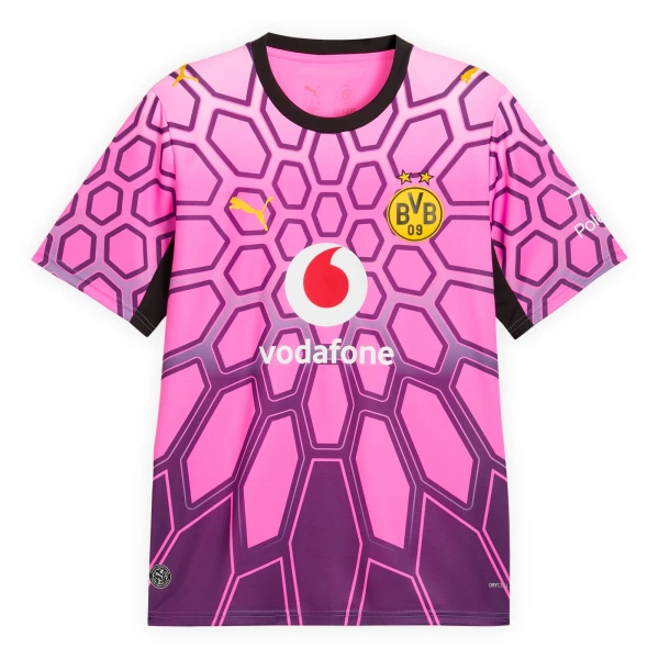 Maillot De Foot Gardien Borussia Dortmund Kobel 1 Extérieur 26/27 Rose