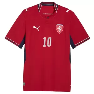 Maillot De Foot République tchèque Schick 10 Domicile Coupe du Monde 2026