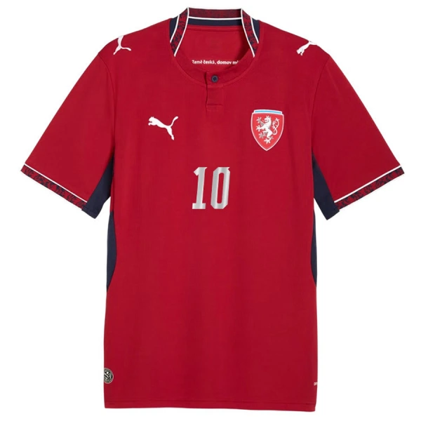 Maillot De Foot République tchèque Schick 10 Domicile Coupe du Monde 2026