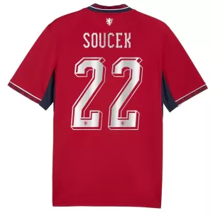Maillot De Foot République tchèque Soucek 22 Domicile Coupe du Monde 2026