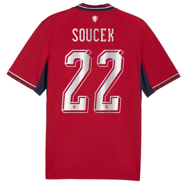 Maillot De Foot République tchèque Soucek 22 Domicile Coupe du Monde 2026 Maillot De Foot République tchèque Soucek 22 Domicile Coupe du Monde 2026