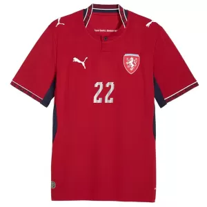 Maillot De Foot République tchèque Soucek 22 Domicile Coupe du Monde 2026