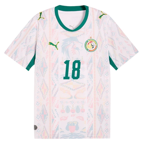 Maillot De Foot Sénégal Sarr 18 Domicile Coupe du Monde 2026
