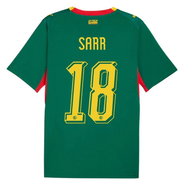 Maillot De Foot Sénégal Sarr 18 Extérieur Coupe du Monde 2026 Maillot De Foot Sénégal Sarr 18 Extérieur Coupe du Monde 2026