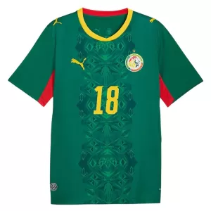 Maillot De Foot Sénégal Sarr 18 Extérieur Coupe du Monde 2026