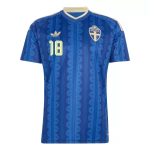 Maillot De Foot Suède Ayari 18 Extérieur Coupe du Monde 2026