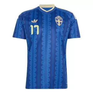 Maillot De Foot Suède Gyokeres 17 Extérieur Coupe du Monde 2026