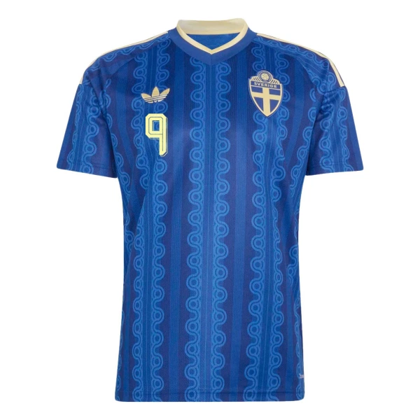 Maillot De Foot Suède Isak 9 Extérieur Coupe du Monde 2026