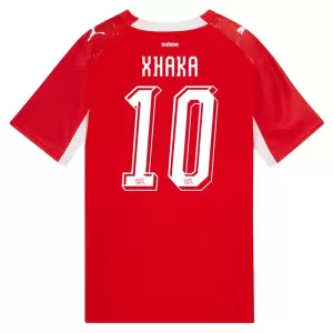 Maillot De Foot Suisse Granit Xhaka 10 Domicile Coupe du Monde 2026