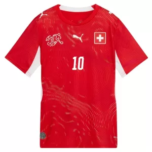 Maillot De Foot Suisse Granit Xhaka 10 Domicile Coupe du Monde 2026