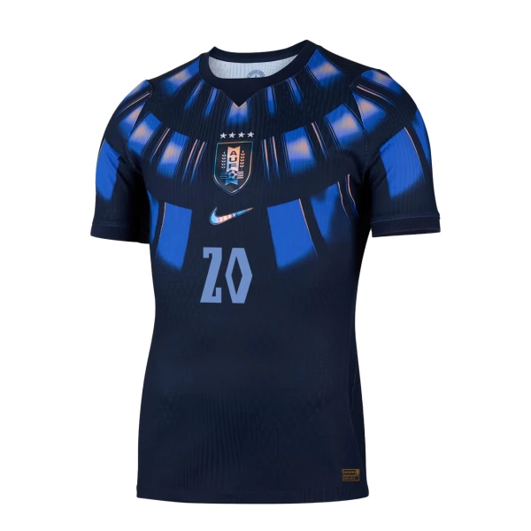 Maillot De Foot Uruguay Maximiliano Araujo 20 Extérieur Coupe du Monde 2026