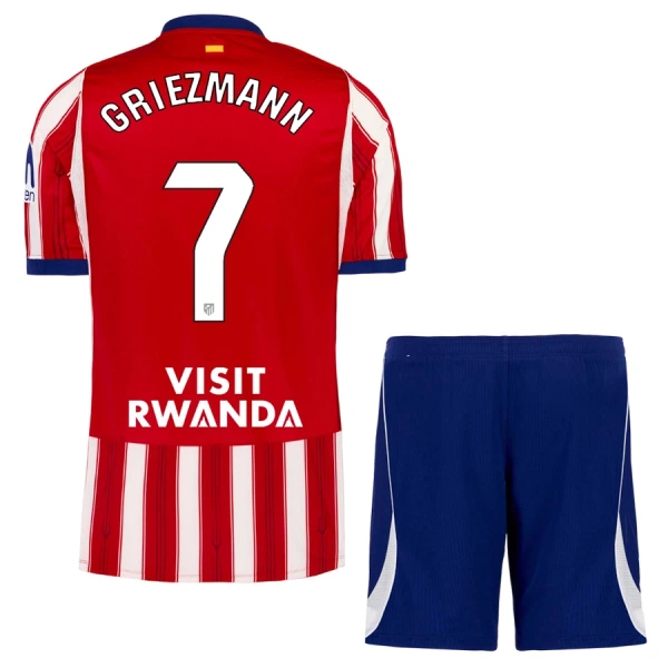 Kit De Football Atlético Madrid Antoine Griezmann 7 Enfant Domicile 26/27 Kit De Football Atlético Madrid Antoine Griezmann 7 Enfant Domicile 26/27