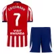 Kit De Football Atlético Madrid Antoine Griezmann 7 Enfant Domicile 26/27 Kit De Football Atlético Madrid Antoine Griezmann 7 Enfant Domicile 26/27