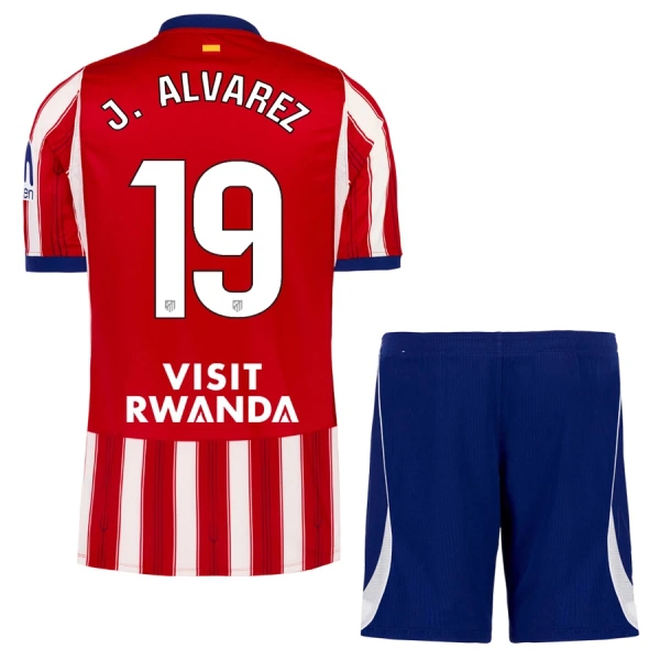 Kit De Football Atlético Madrid Julián Álvarez 19 Enfant Domicile 26/27 Kit De Football Atlético Madrid Julián Álvarez 19 Enfant Domicile 26/27