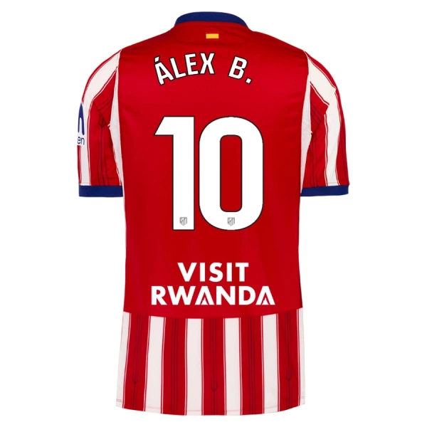 Maillot De Foot Atlético Madrid Alex B. 10 Domicile 26/27