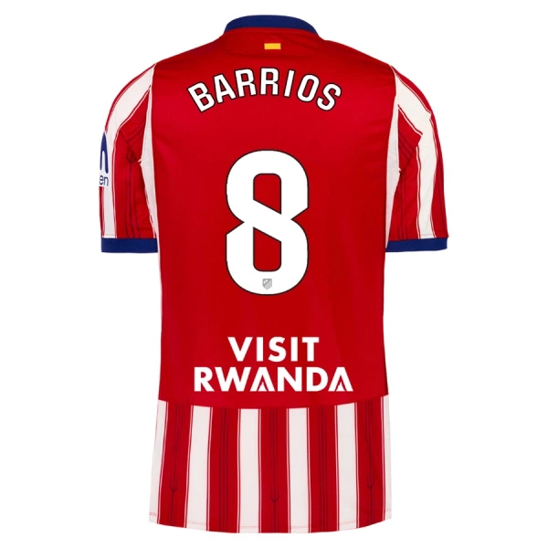 Maillot De Foot Atlético Madrid Barrios 8 Domicile 26/27 Maillot De Foot Atlético Madrid Barrios 8 Domicile 26/27