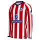 Maillot De Foot Atlético Madrid Domicile 26/27 Manches Longues Maillot De Foot Atlético Madrid Domicile 26/27 Manches Longues