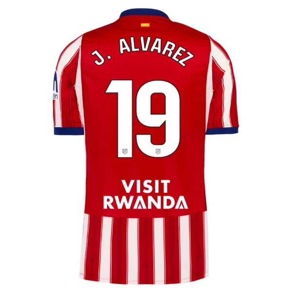 Maillot De Foot Atlético Madrid Julián Álvarez 19 Domicile 26/27 Maillot De Foot Atlético Madrid Julián Álvarez 19 Domicile 26/27