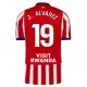 Maillot De Foot Atlético Madrid Julián Álvarez 19 Domicile 26/27 Maillot De Foot Atlético Madrid Julián Álvarez 19 Domicile 26/27