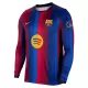 Kit De Football FC Barcelone Enfant Domicile 26/27 Manches Longues