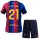 Kit De Football FC Barcelone Frenkie de Jong 21 Enfant Domicile 26/27 Kit De Football FC Barcelone Frenkie de Jong 21 Enfant Domicile 26/27