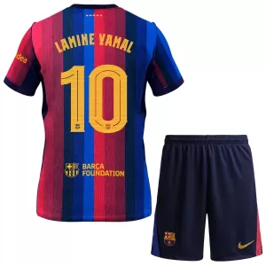 Kit De Football FC Barcelone Lamine Yamal 10 Enfant Domicile 26/27
