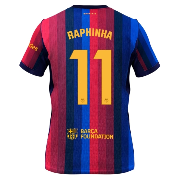 Maillot De Foot FC Barcelone Raphinha 11 Domicile 26/27 Maillot De Foot FC Barcelone Raphinha 11 Domicile 26/27