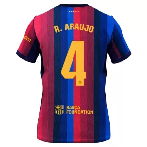 Maillot De Foot FC Barcelone Ronald Araujo 4 Domicile 26/27