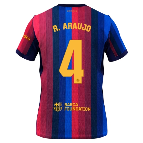 Maillot De Foot FC Barcelone Ronald Araujo 4 Domicile 26/27