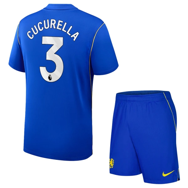 Kit De Football Chelsea Cucurella 3 Enfant Domicile 26/27 Kit De Football Chelsea Cucurella 3 Enfant Domicile 26/27
