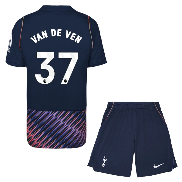 Kit De Football Tottenham Hotspur Van De Ven 37 Enfant Extérieur 26/27 Kit De Football Tottenham Hotspur Van De Ven 37 Enfant Extérieur 26/27