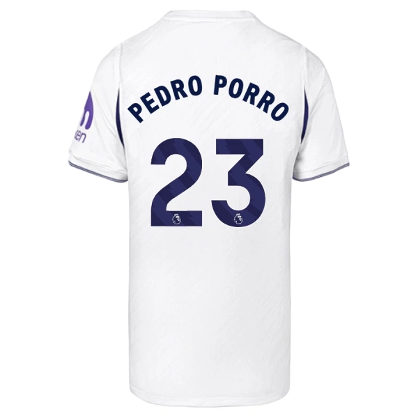 Maillot De Foot Tottenham Hotspur Pedro Porro 23 Domicile 26/27 Maillot De Foot Tottenham Hotspur Pedro Porro 23 Domicile 26/27
