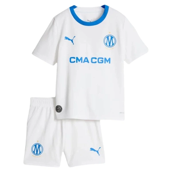 Kit De Football Olympique de Marseille Enfant Domicile 26/27 Kit De Football Olympique de Marseille Enfant Domicile 26/27