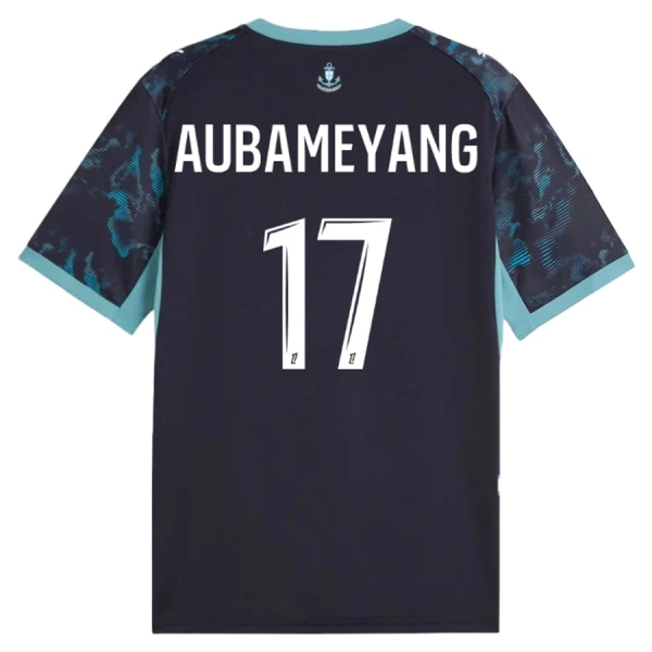 Maillot De Foot Olympique de Marseille Aubameyang 17 Extérieur 26/27 Maillot De Foot Olympique de Marseille Aubameyang 17 Extérieur 26/27