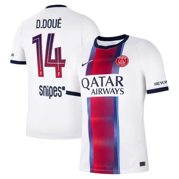 Maillot De Foot Paris Saint-Germain Desire Doue 14 Extérieur 26/27 Maillot De Foot Paris Saint-Germain Desire Doue 14 Extérieur 26/27