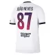 Maillot De Foot Paris Saint-Germain Joao Neves 87 Extérieur 26/27