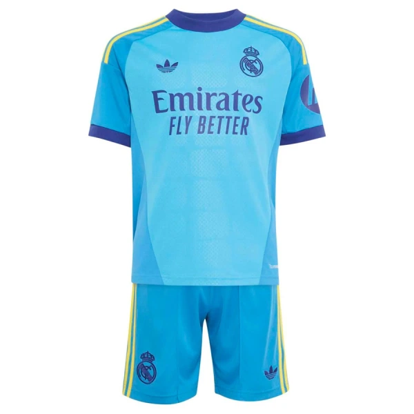 Kit De Football Gardien Real Madrid Enfant Extérieur 26/27 Kit De Football Gardien Real Madrid Enfant Extérieur 26/27