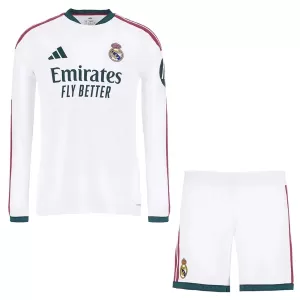 Kit De Football Real Madrid Enfant Domicile 26/27 Manches Longues