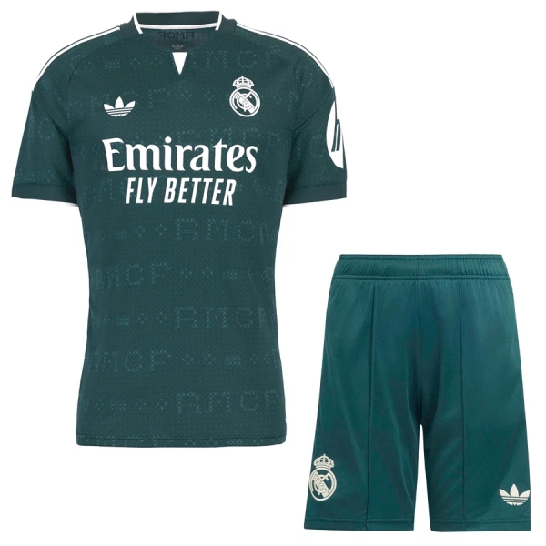 Kit De Football Real Madrid Enfant Extérieur 26/27 Kit De Football Real Madrid Enfant Extérieur 26/27